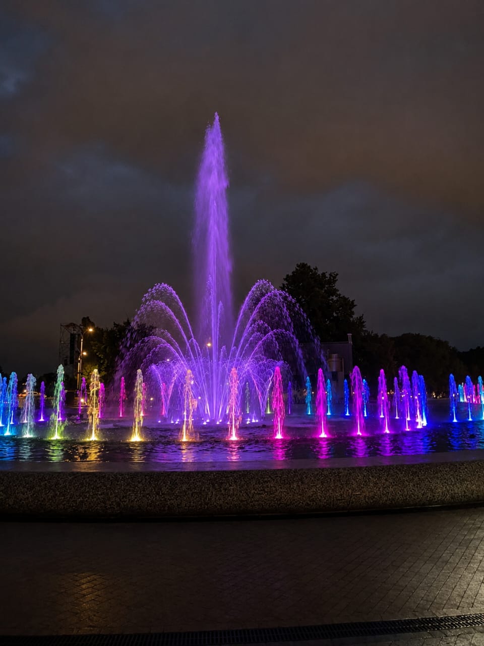 Musical Water Fountain